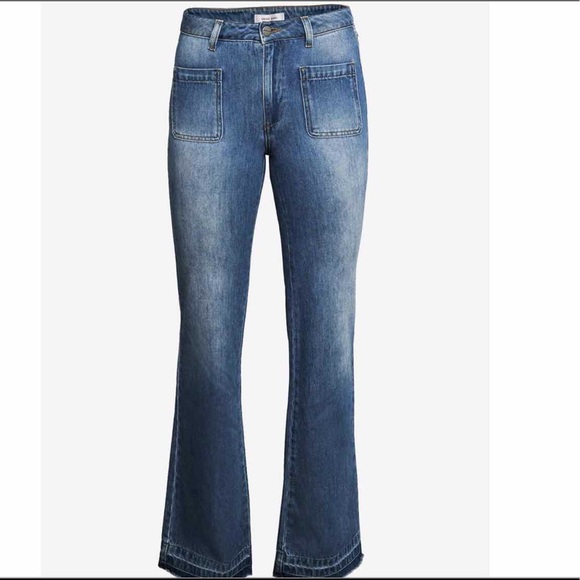 Anine Bing Front Pocket Flare Jeans